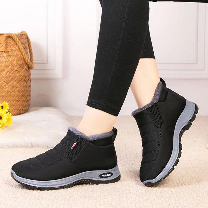 Warme halfhoge winterboots - afbeelding 4