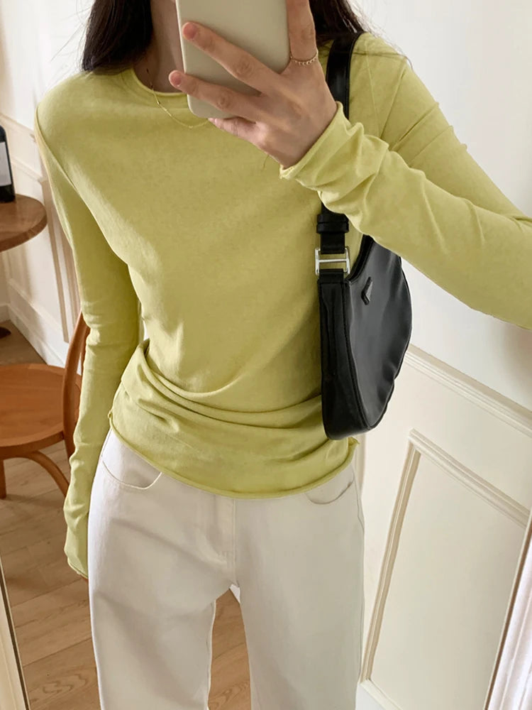 Basic shirt met lange mouwen - afbeelding 31