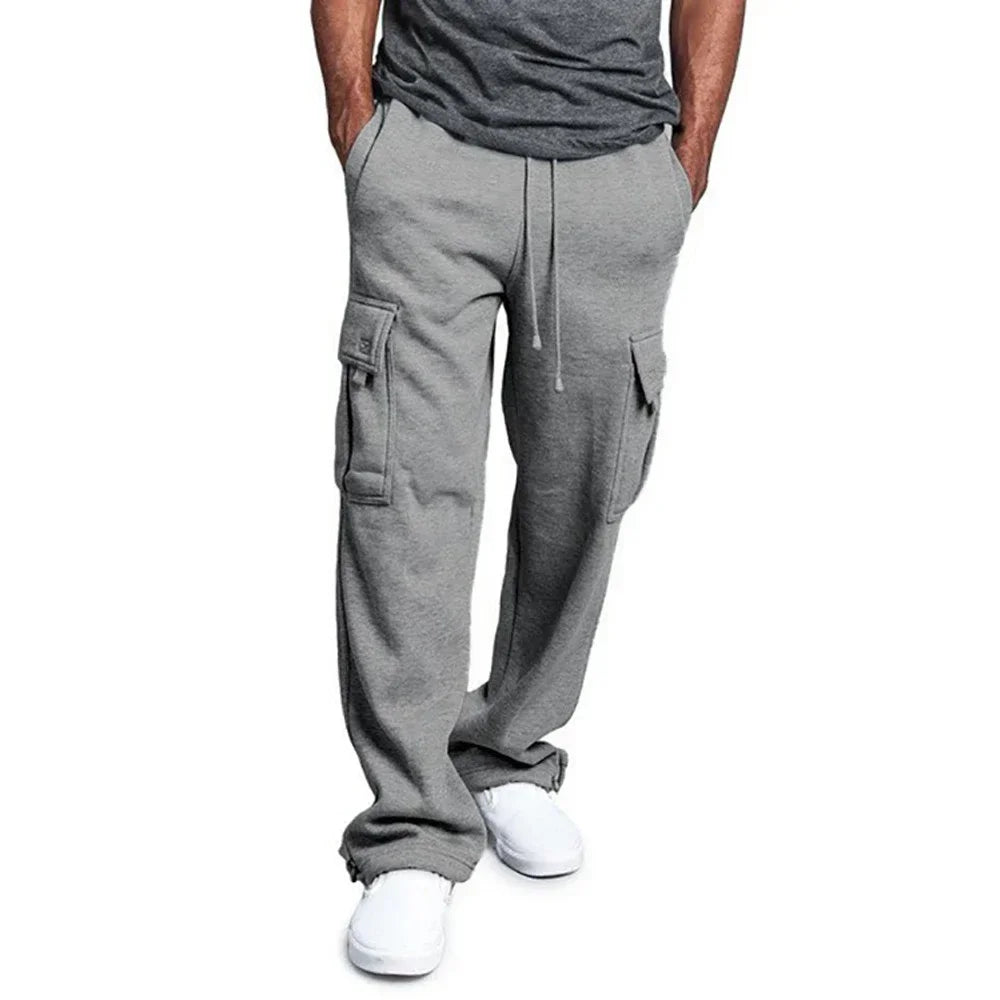 Wijde cargo joggingbroek - afbeelding 4
