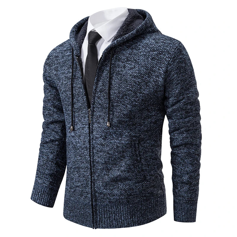 Gebreid herenvest met fleece - afbeelding 32