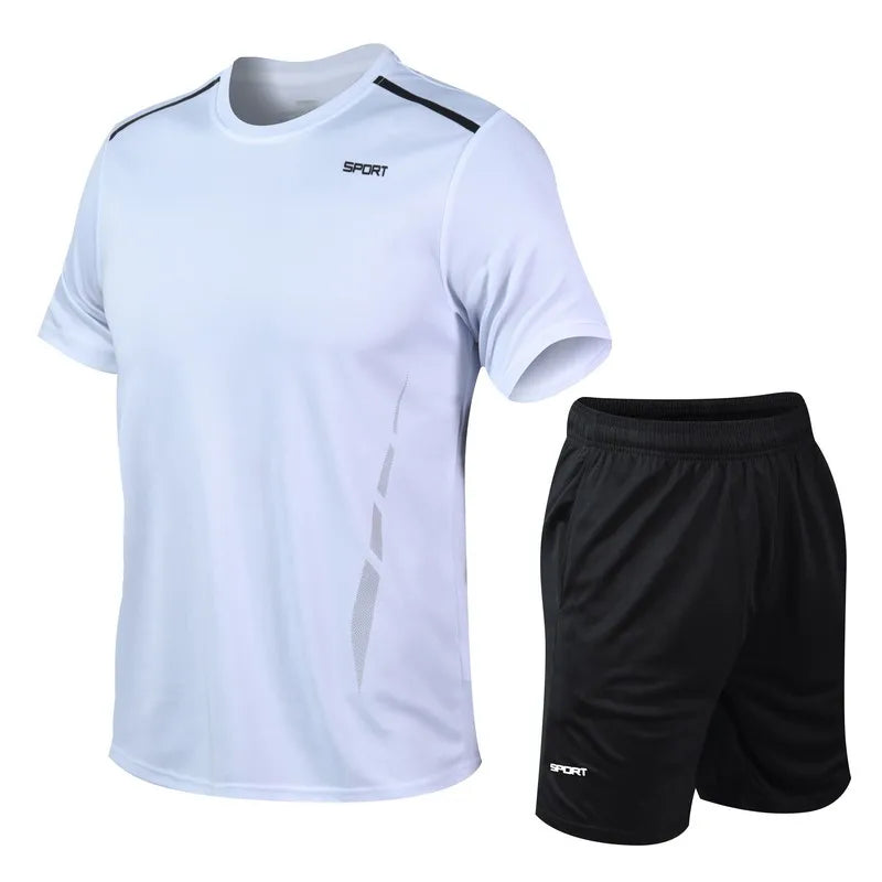 Sportset met korte broek - afbeelding 7