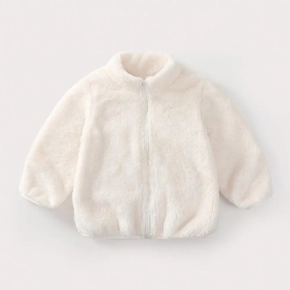 Pluche kinderjas met rits - afbeelding 16