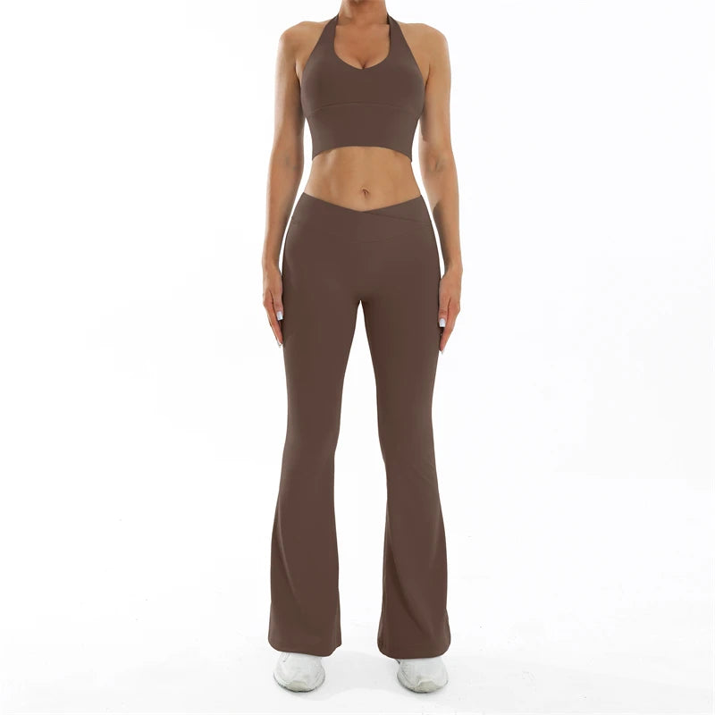 Yogaset met flared legging - afbeelding 30
