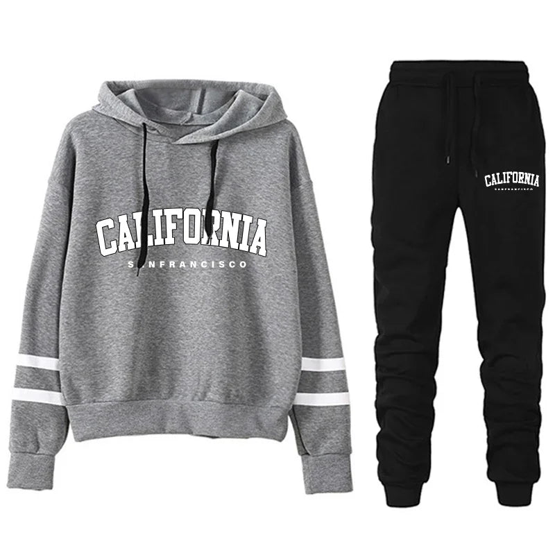 Gestreept hoodie-trainingspak - afbeelding 25