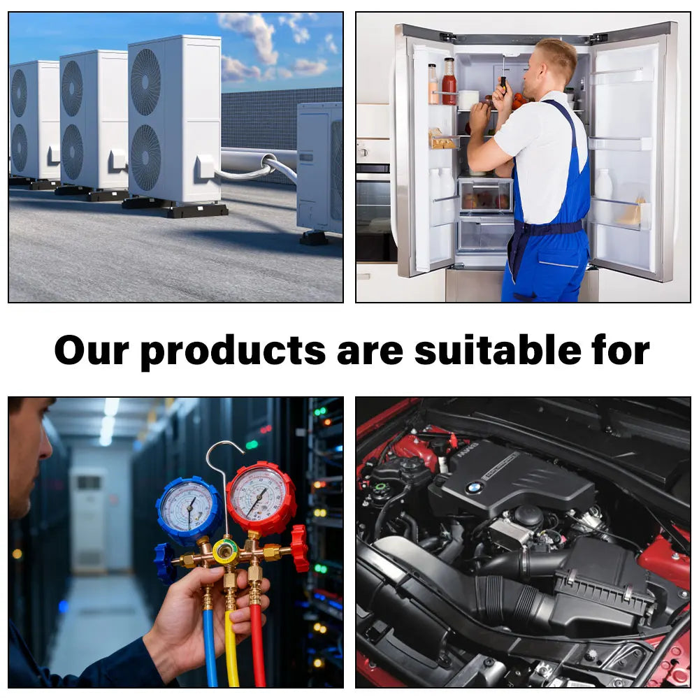 Manometerset voor Airco & Koeling