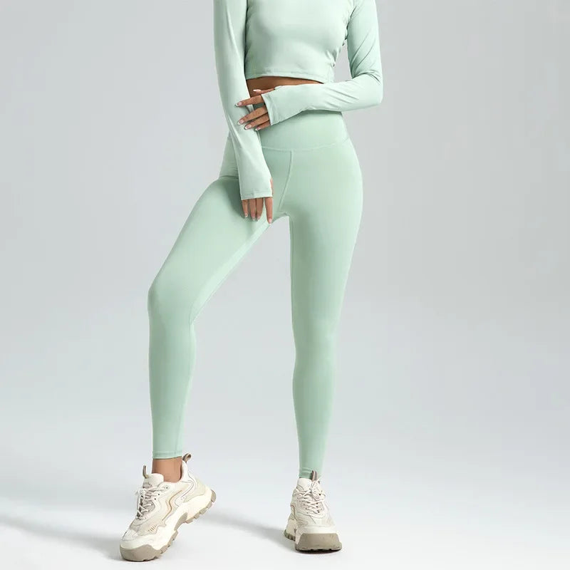 High waisted yoga leggings voor dames