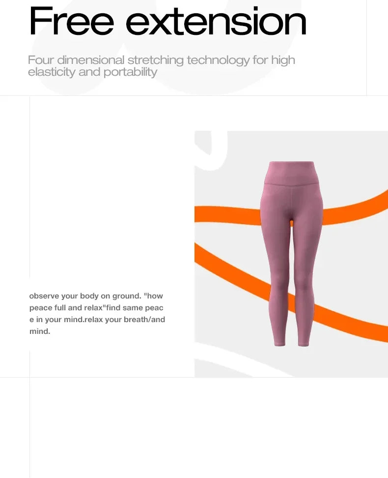 High waisted yoga leggings voor dames