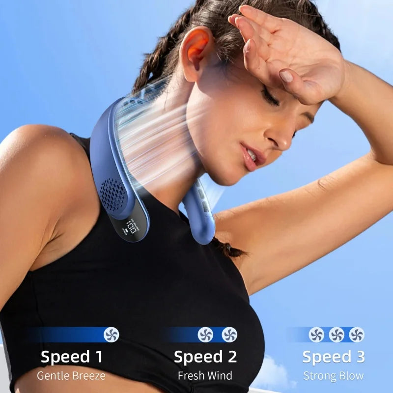 Draagbare USB nekventilator