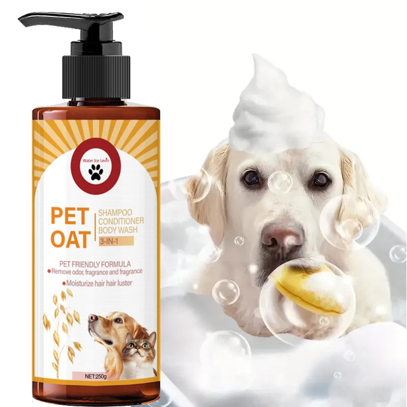 Verzorgende shampoo voor honden en katten