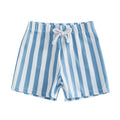 Gestreepte baby jongens zwemshorts