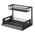 Uitschuifbare metalen onderkast organizer