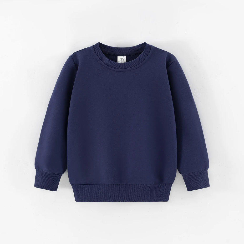 Effen kindersweater - afbeelding 17