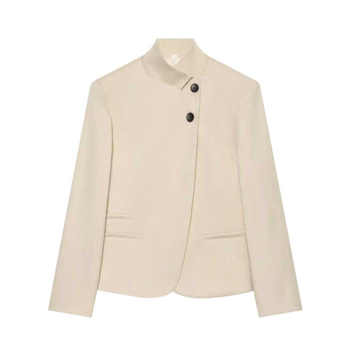 Blazer met opstaande kraag - afbeelding 14