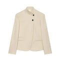 Blazer met opstaande kraag - afbeelding 28