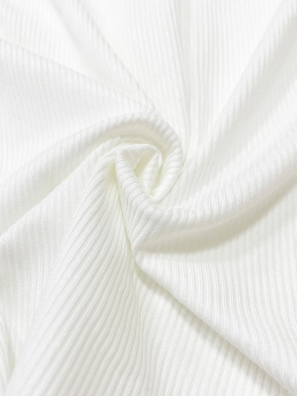Geribde longsleeve met knoopjes - afbeelding 4