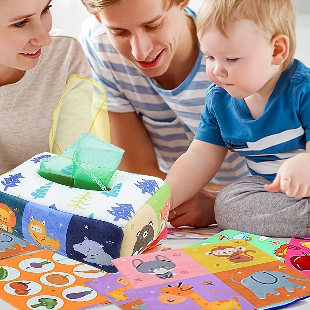 Montessori sensorische tissuedoos