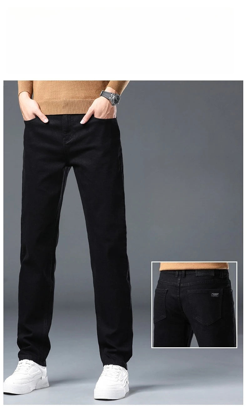 Rechte jeans met stretch - afbeelding 8