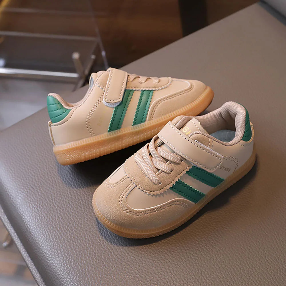 Sportieve PU leren kinderschoenen