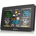 Digitale draadloze weerstation met binnen- en buitenthermometer