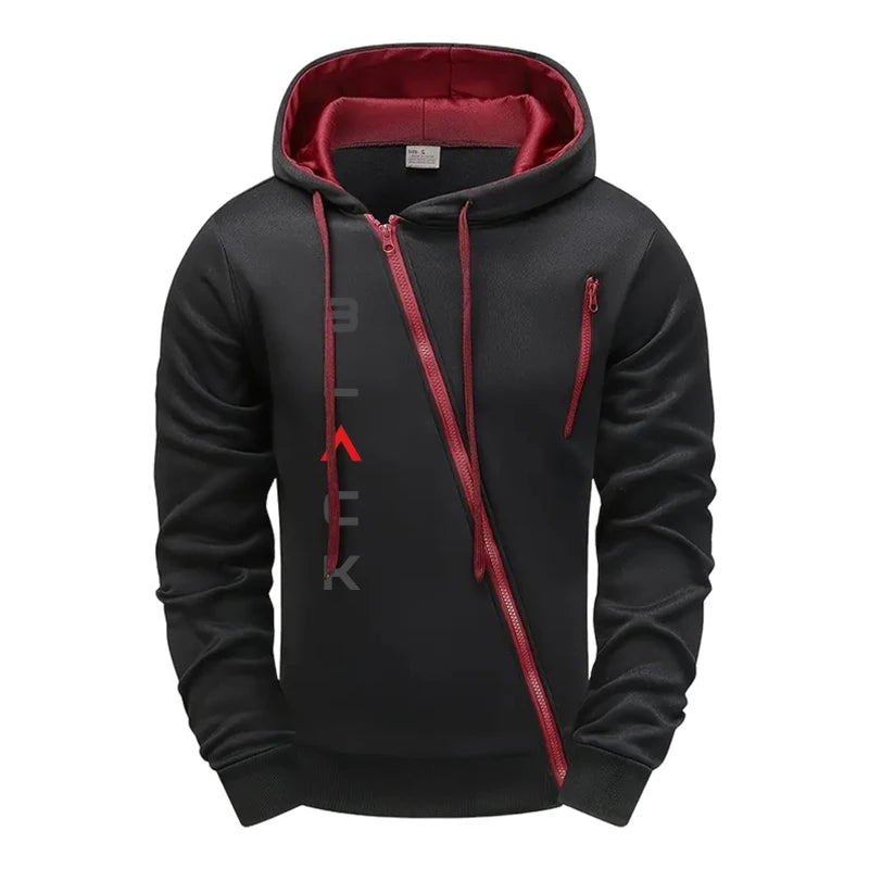 Heren joggingpak met schuine rits - afbeelding 10