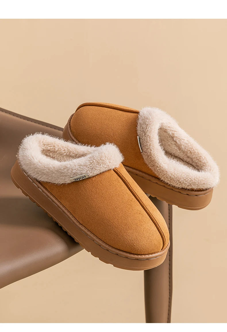 Pluche herenpantoffels - afbeelding 7