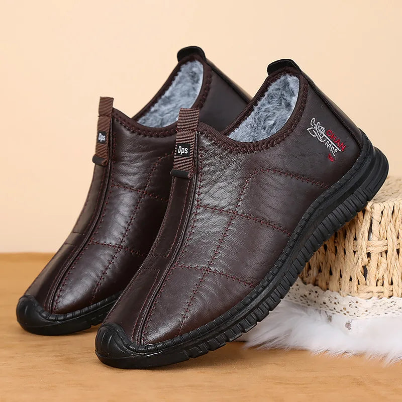 Gevoerde winterschoenen voor heren - afbeelding 4