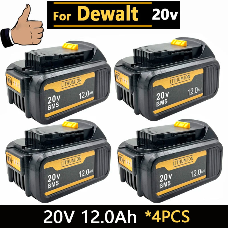 Vervangaccu 20V 12.0Ah (geschikt voor DeWalt)