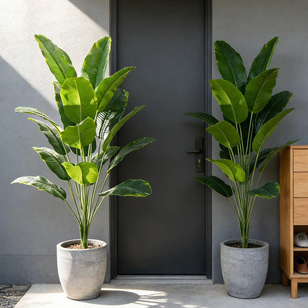 Kunstplant Bananenboom voor binnen en buiten
