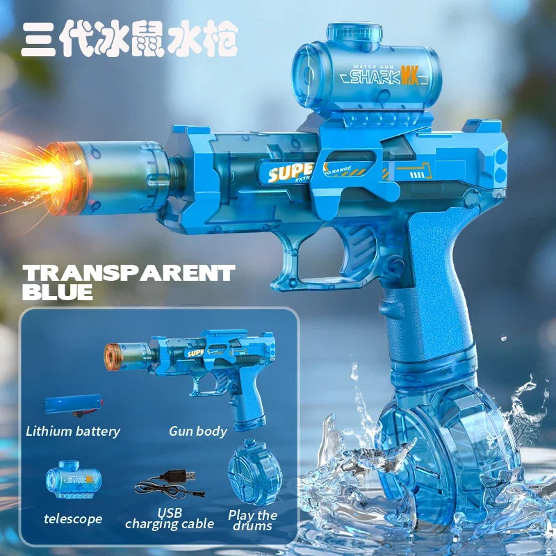 Elektrisch waterpistool met lichteffecten