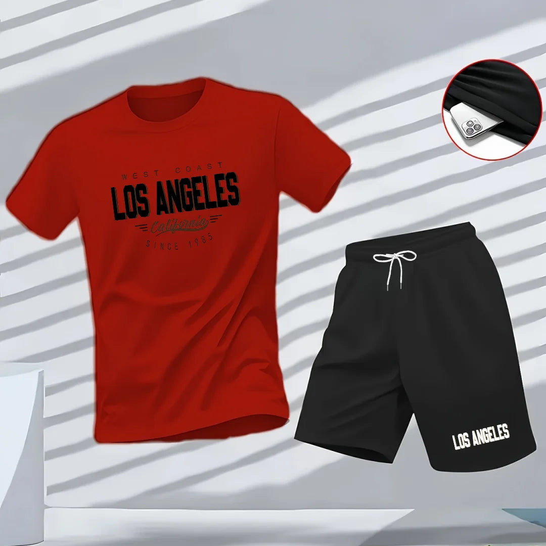 Heren T-shirt set voor zomer 2026