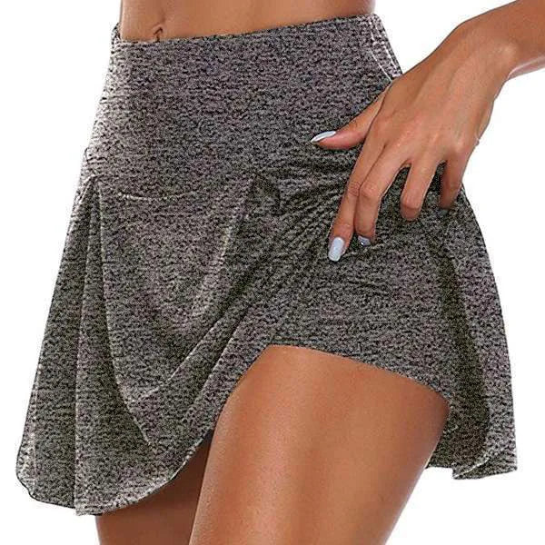 Modieuze damesrok met hoge taille en stijlvolle two-piece look