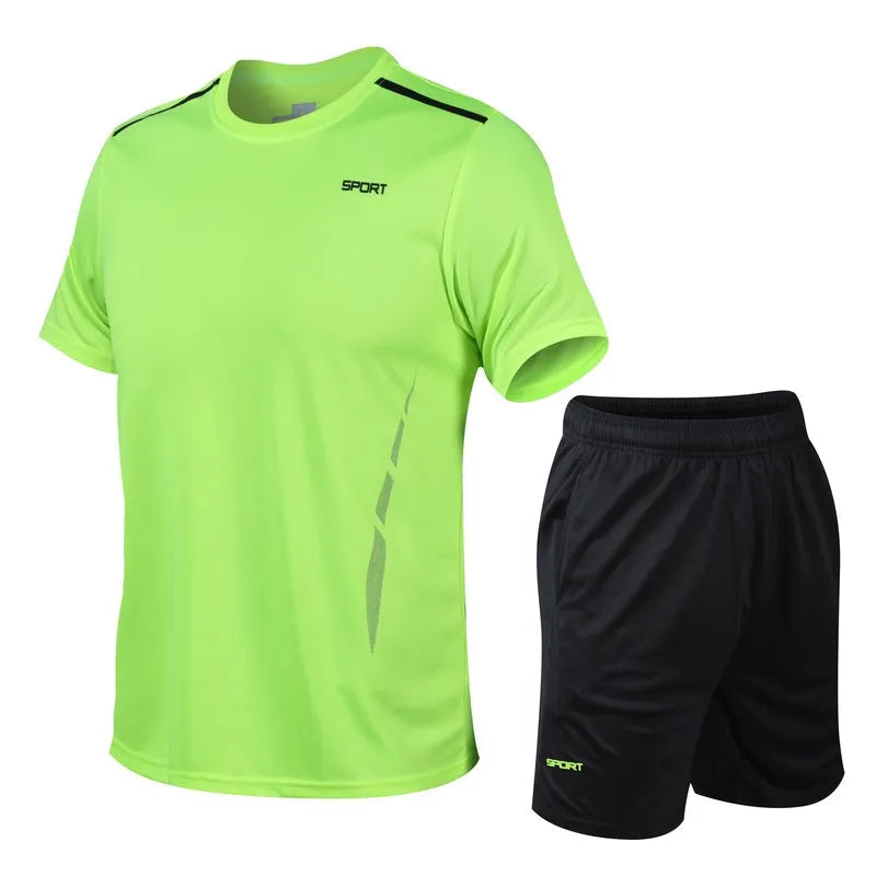 Sportset met korte broek - afbeelding 10