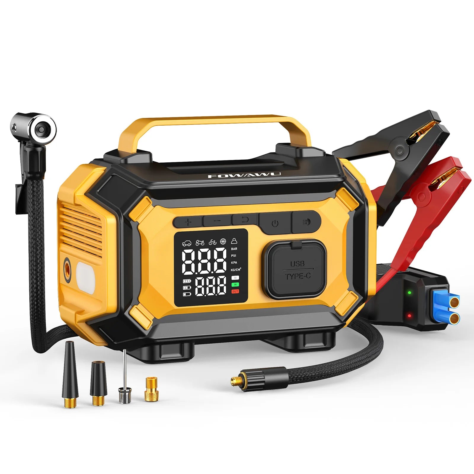 Jumpstarter 8000A met compressor (FOWAWU)