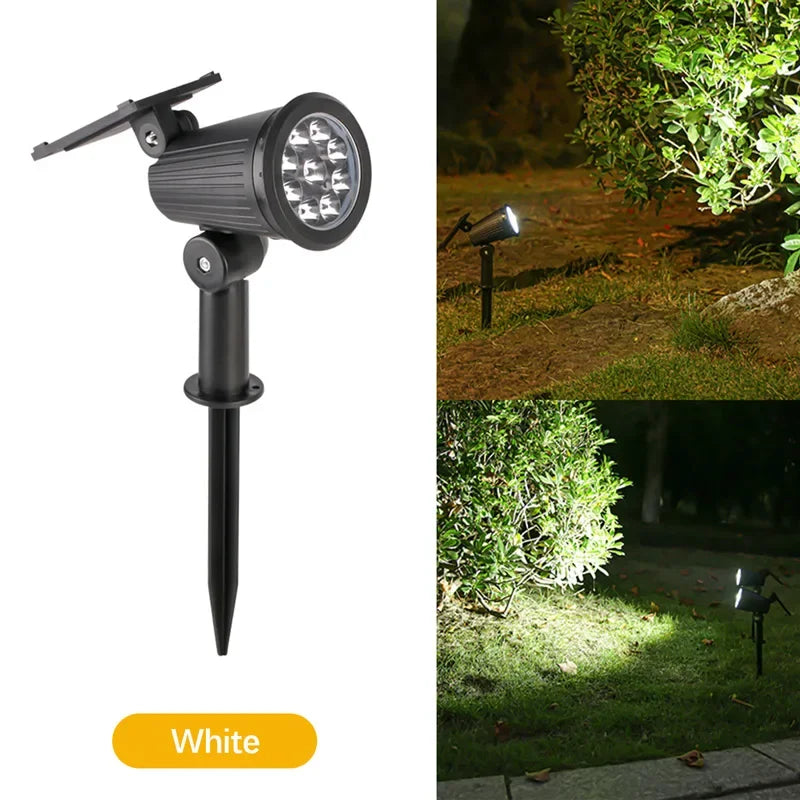 9 LED solar tuinspots