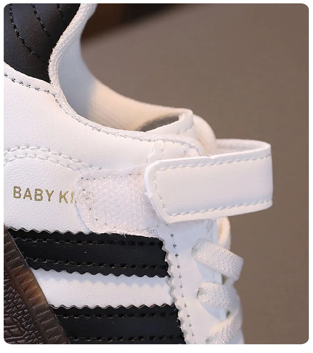 Sportieve PU leren kinderschoenen