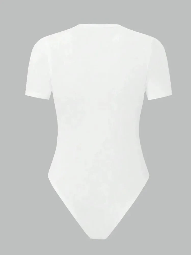 Dames short sleeve bodysuit