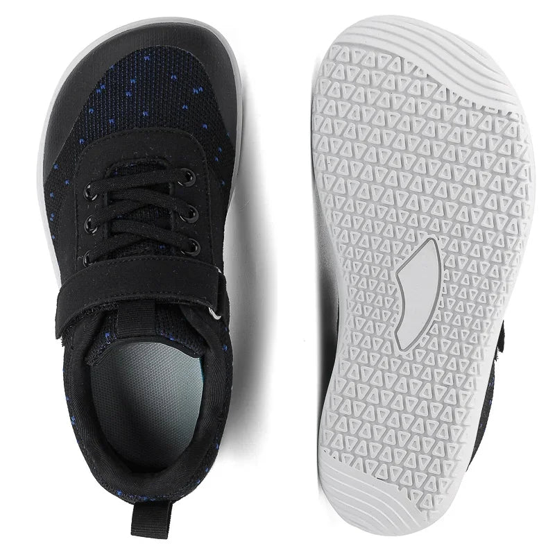 Brede barefoot kindersneakers
