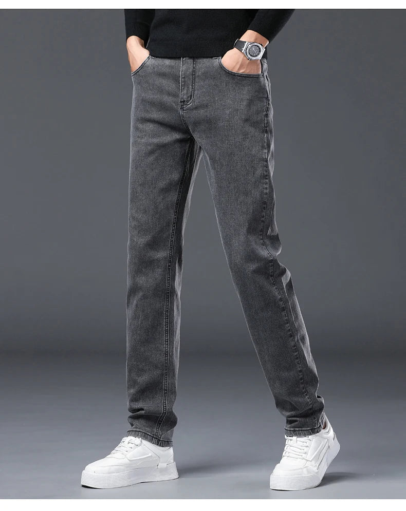 Rechte jeans met stretch - afbeelding 13