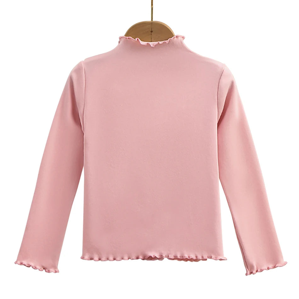 Meisjesshirt met ruchekraag - afbeelding 12