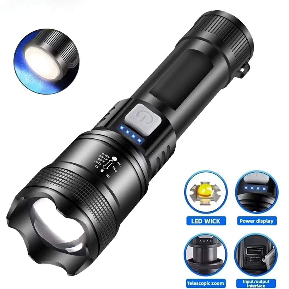 2000LM super heldere LED-zaklamp