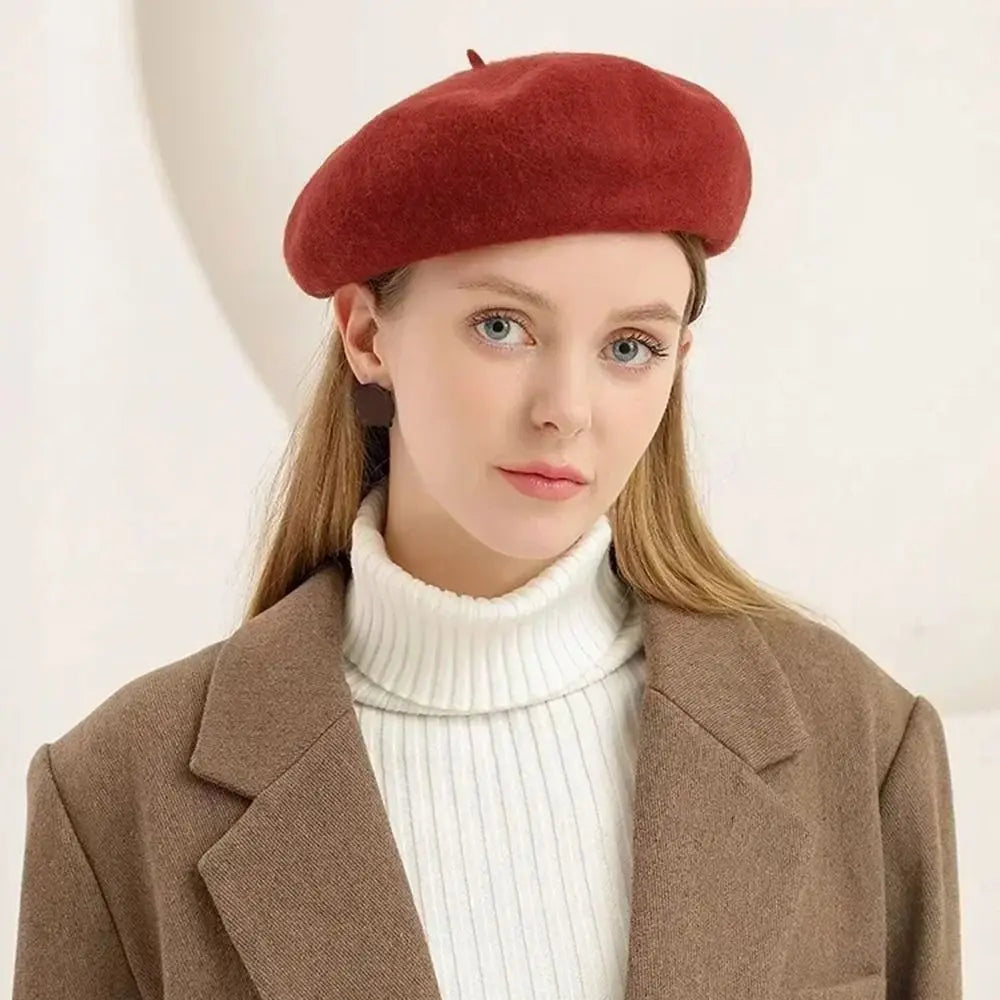 Warme baret voor dames