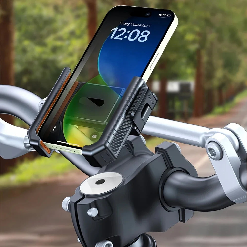 Stevige telefoonhouder voor het stuur