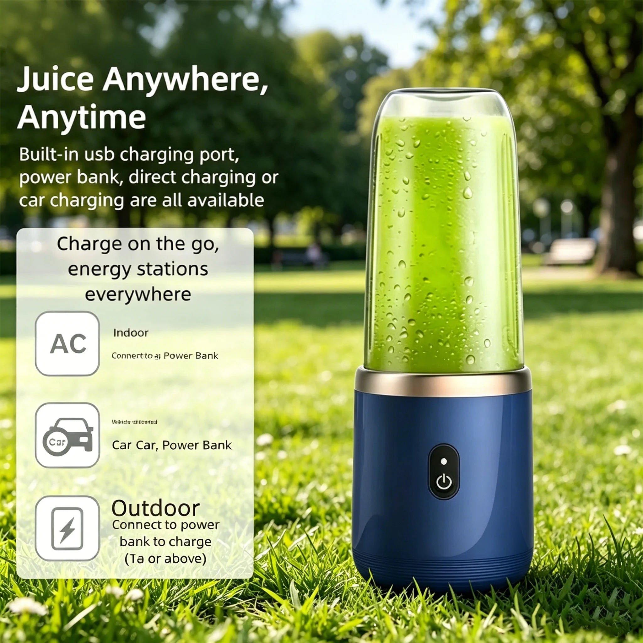 Draagbare mini fruitblender