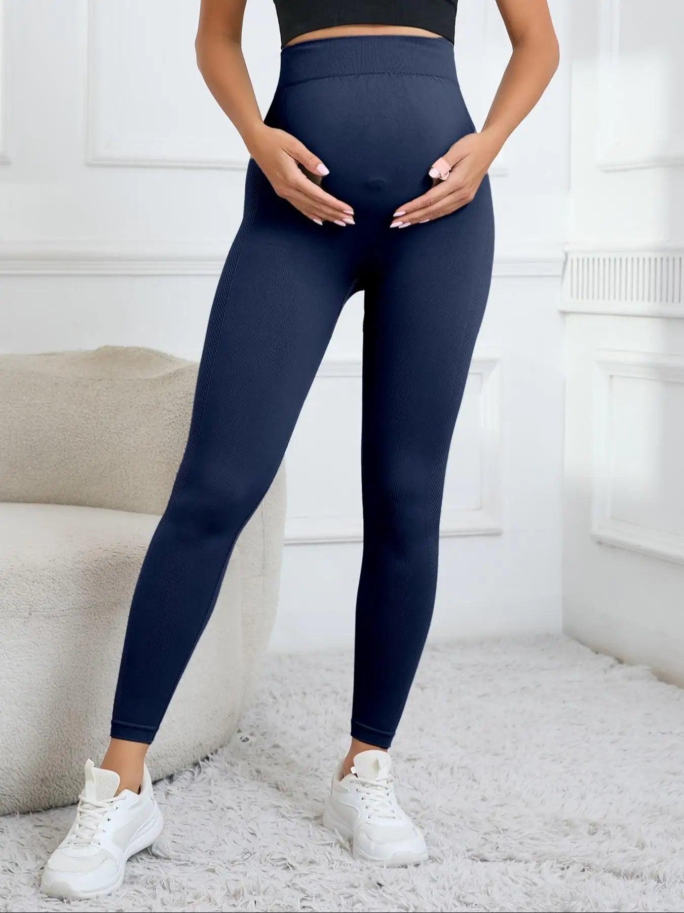 Zwangerschap yoga broek sportleggings