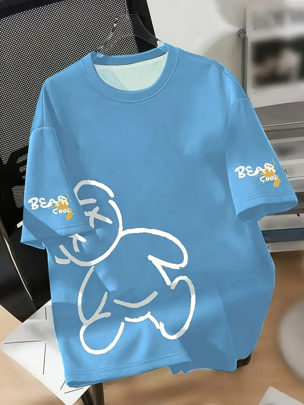 T-shirt met berenprint - afbeelding 12
