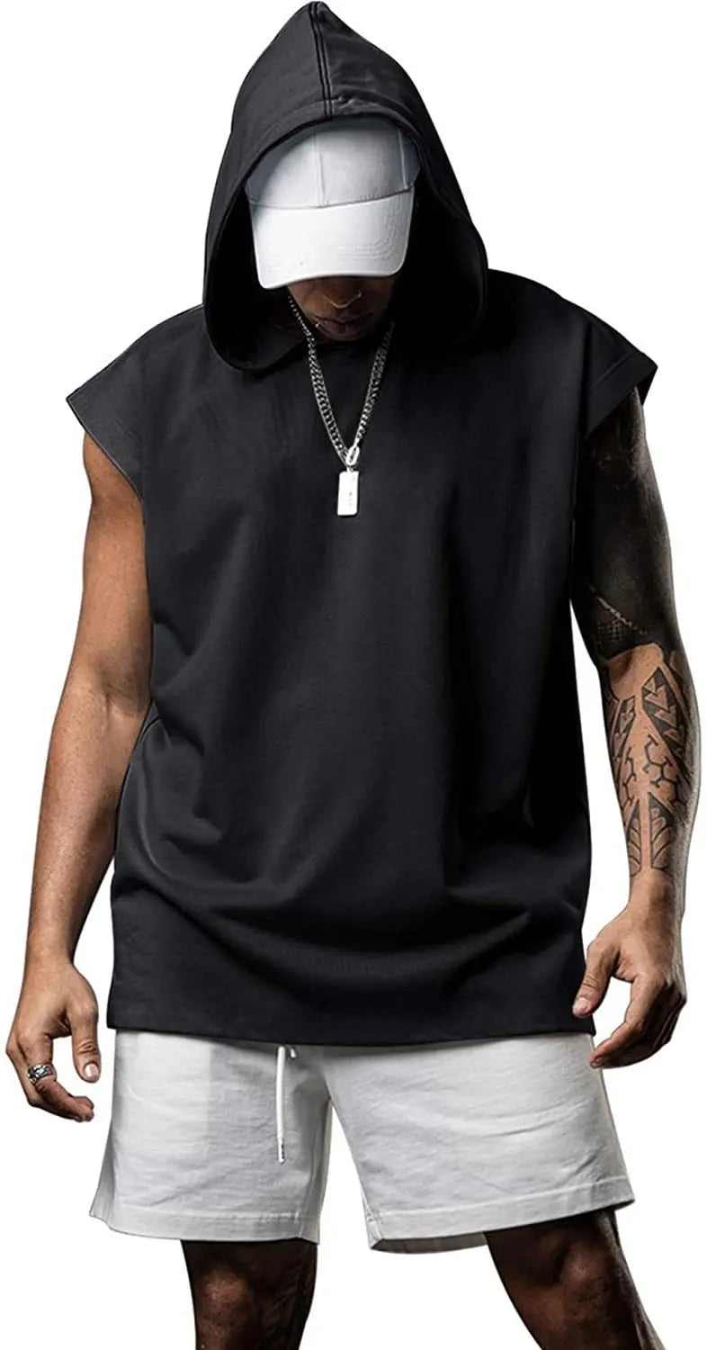 Mouwloze hoodie-tanktop - afbeelding 15