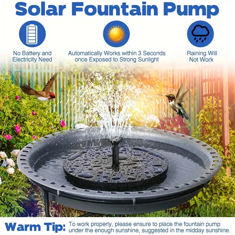 2.5W solar fonteinpomp
