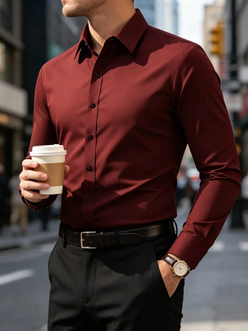 Slim fit herenoverhemd - afbeelding 9
