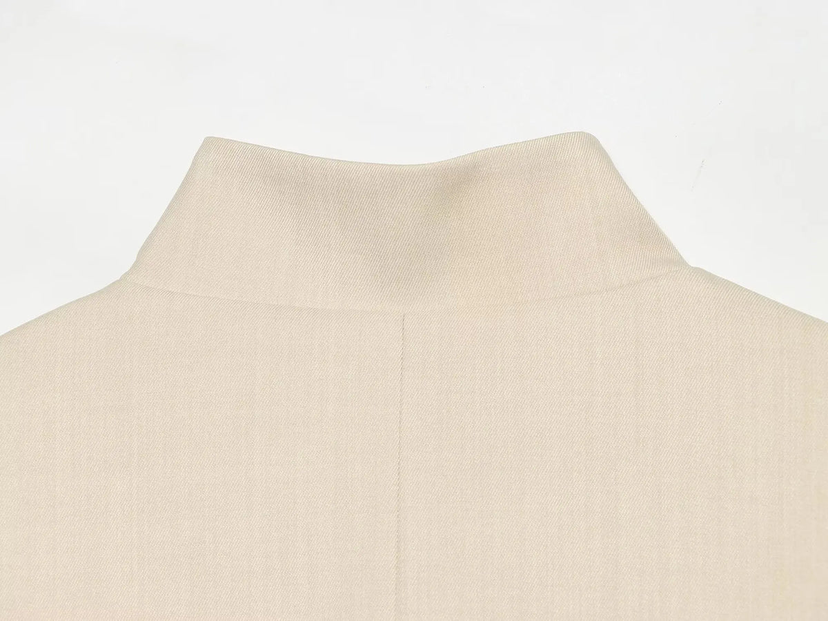 Blazer met opstaande kraag - afbeelding 19