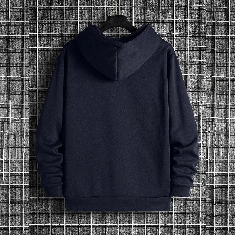 Basic herenhoodie met kangoeroezak - afbeelding 14
